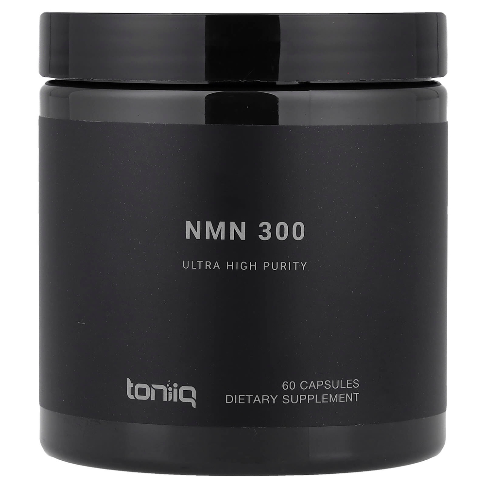 Toniiq, NMN 300, 60 капсул (150 мг в 1 капсуле)