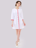 Халат медицинский женский | Х-268/2 ак 3/4 ТС-120