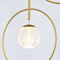 Подвесной светильник MD21001043-3A gold