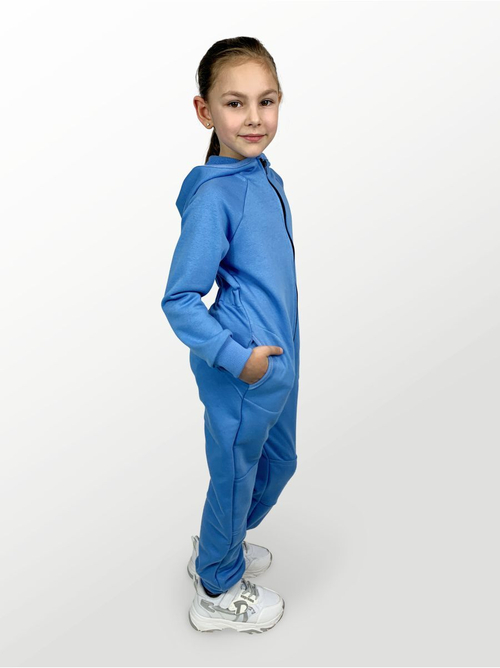 Комбинезон для детей, модель №2, рост 92 см, голубой