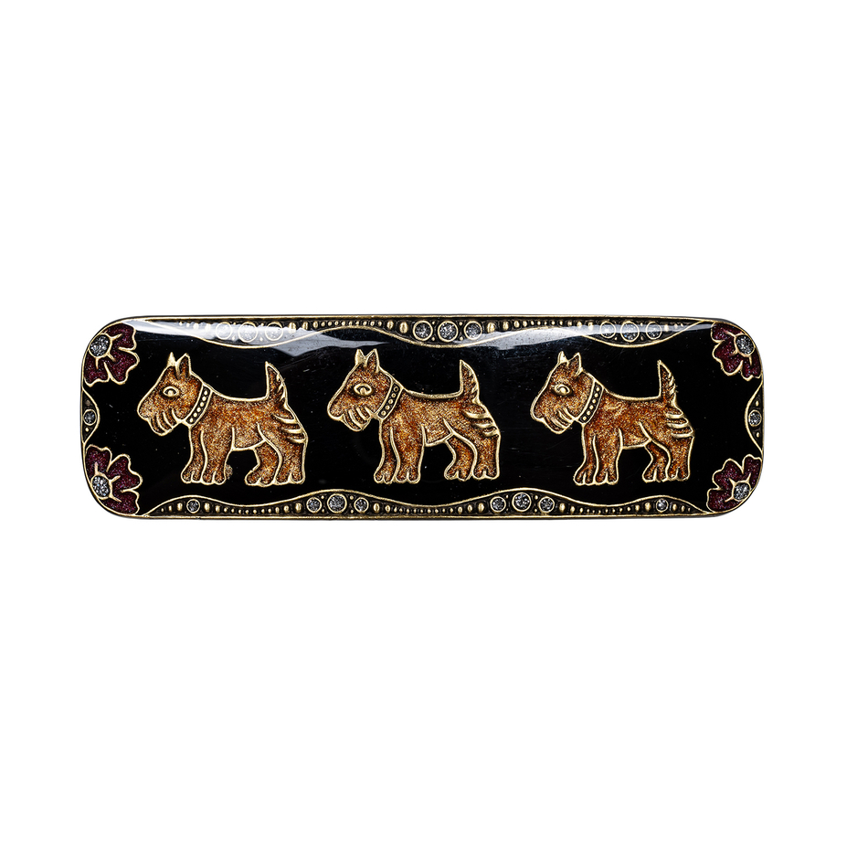 Заколка для волос Clara Bijoux Букет G26204 BR/G