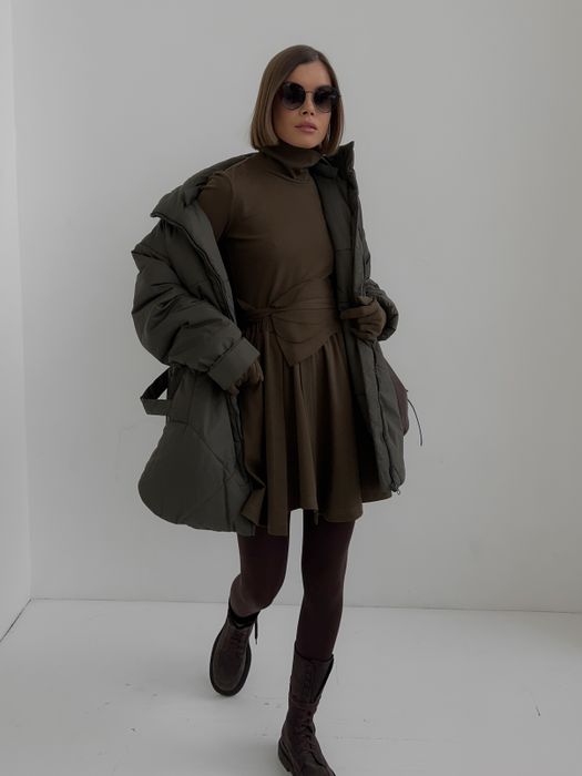 ЛОНГСЛИВ МАДДИ ОЛИВКОВЫЙ (Оливковый XS)