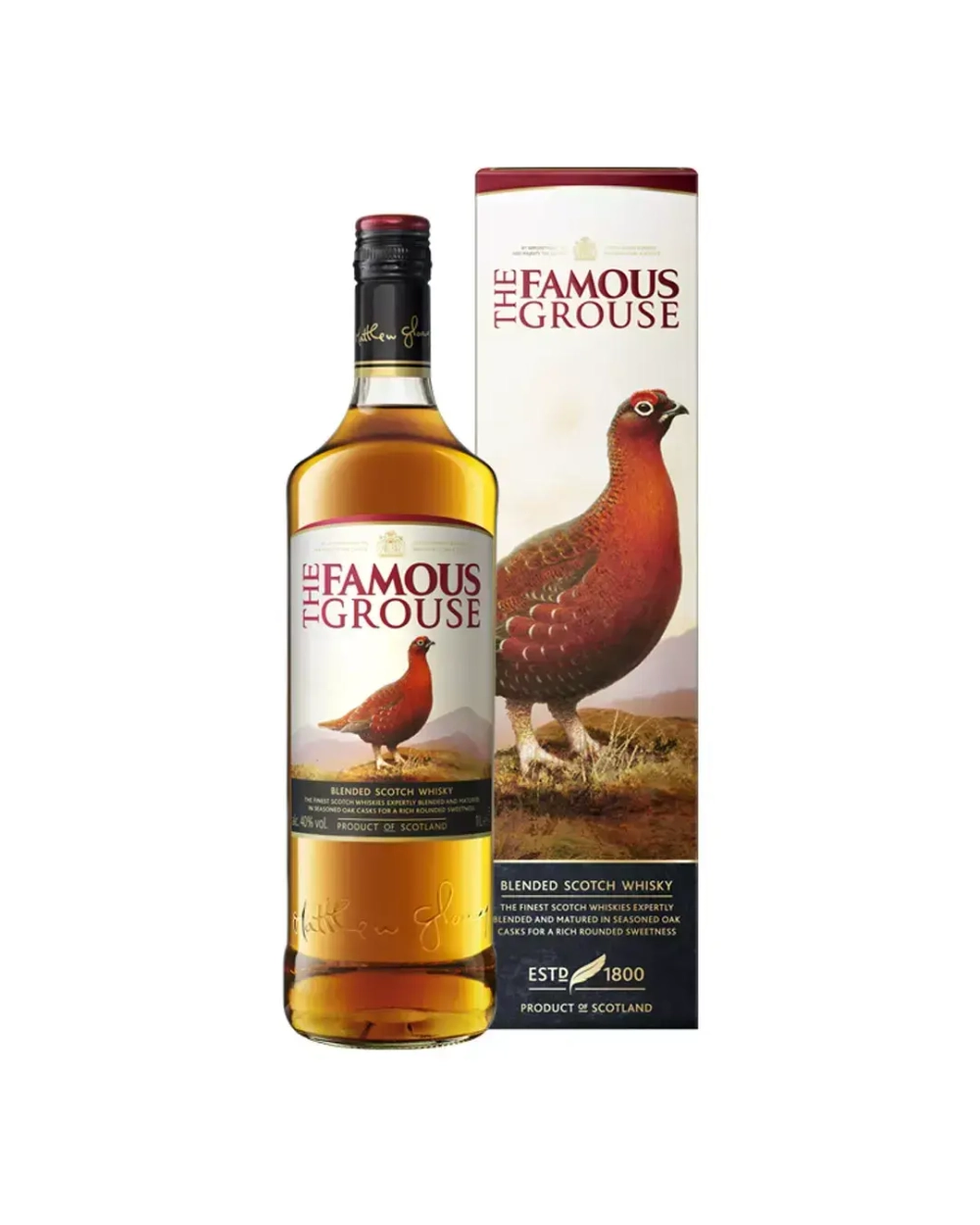 The Famous Grouse Gift Box 0.7 л