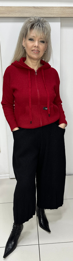 Немецкие трикотажные брюки-палаццо