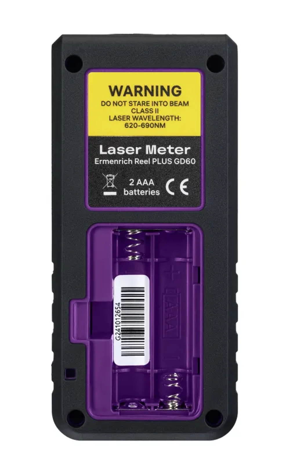 Лазерная рулетка Ermenrich Reel PLUS GD60, фиолетовый