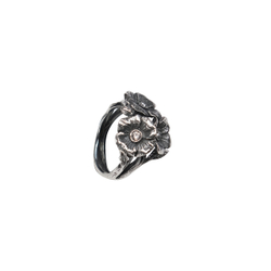 "Амигона" кольцо в серебряном покрытии  из коллекции "Пальмира" от Jenavi