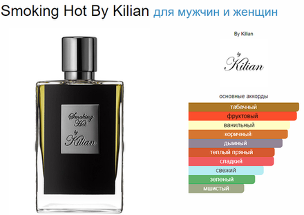 By Kilian Smoking Hot 50 ml (книжка) (Коробка парфюма без слюды, парфюм новый, распаковка для фото)