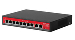 10-портовый гигабитный AI коммутатор с функцией PoE PND-08P-2G (120W)