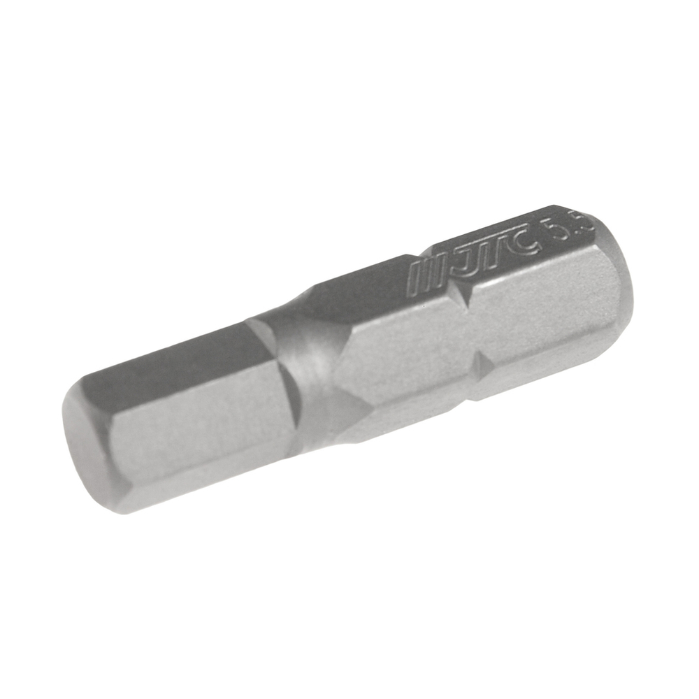 Бита HEX H5.5х25мм 1/4" DR 6-ти гранная S2 JTC