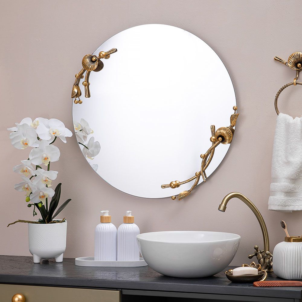 Зеркало настенное «Атлантис» Бронза