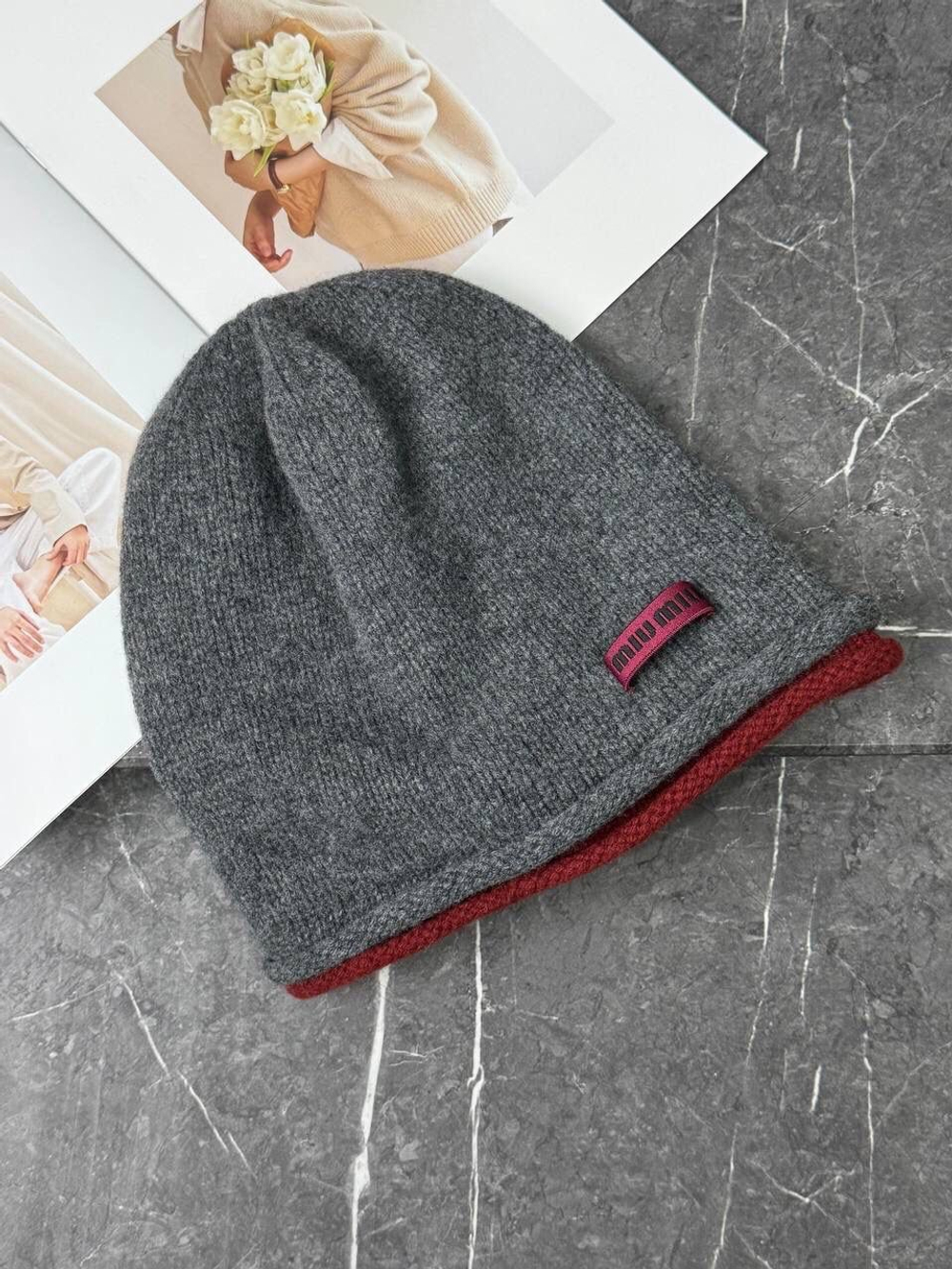 Шапка MIU MIU, арт. 460765057