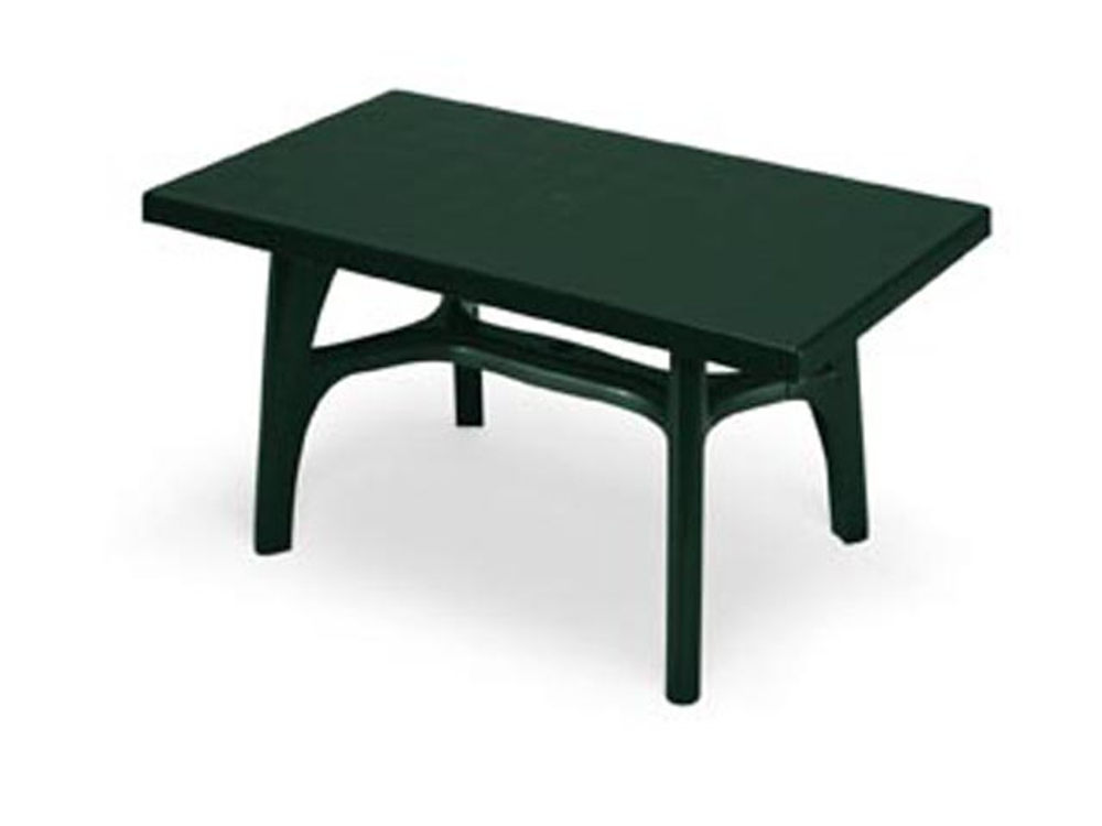 Стол пластиковый обеденный SCAB GIARDINO Rettango Contract, зеленый