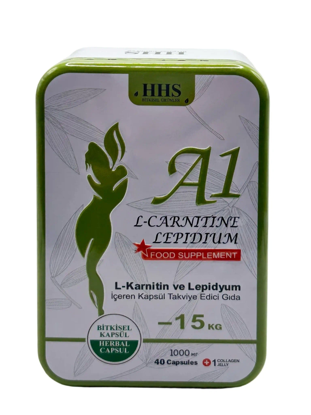 Капсулы  A1 L-CARNITINE LEPIDIUM для похудения 30 шт