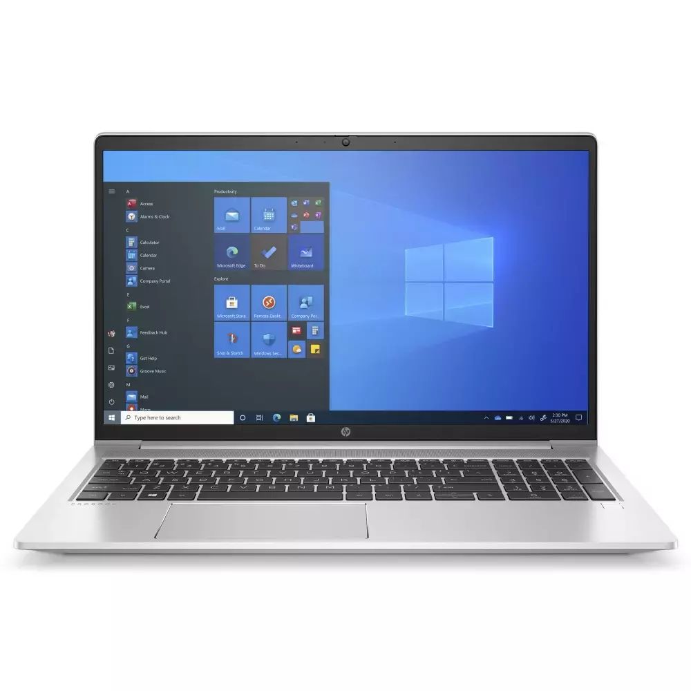 Ноутбук HP ProBook 455 G8, 15.6&amp;quot;, AMD Ryzen 5 5600U 8ГБ, 256ГБ SSD, Windows 10 Professional, 4K779EA, серебристый