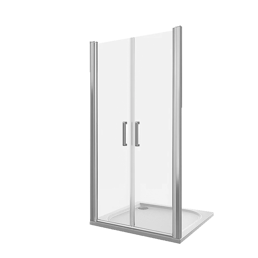 Душевая дверь Good Door FANTASY SD-90-C-CH стекло прозрачное