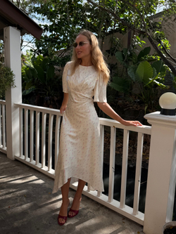 Платье Симона молочный