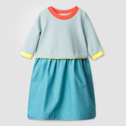 Платье с кантом АКВАМАРИН
