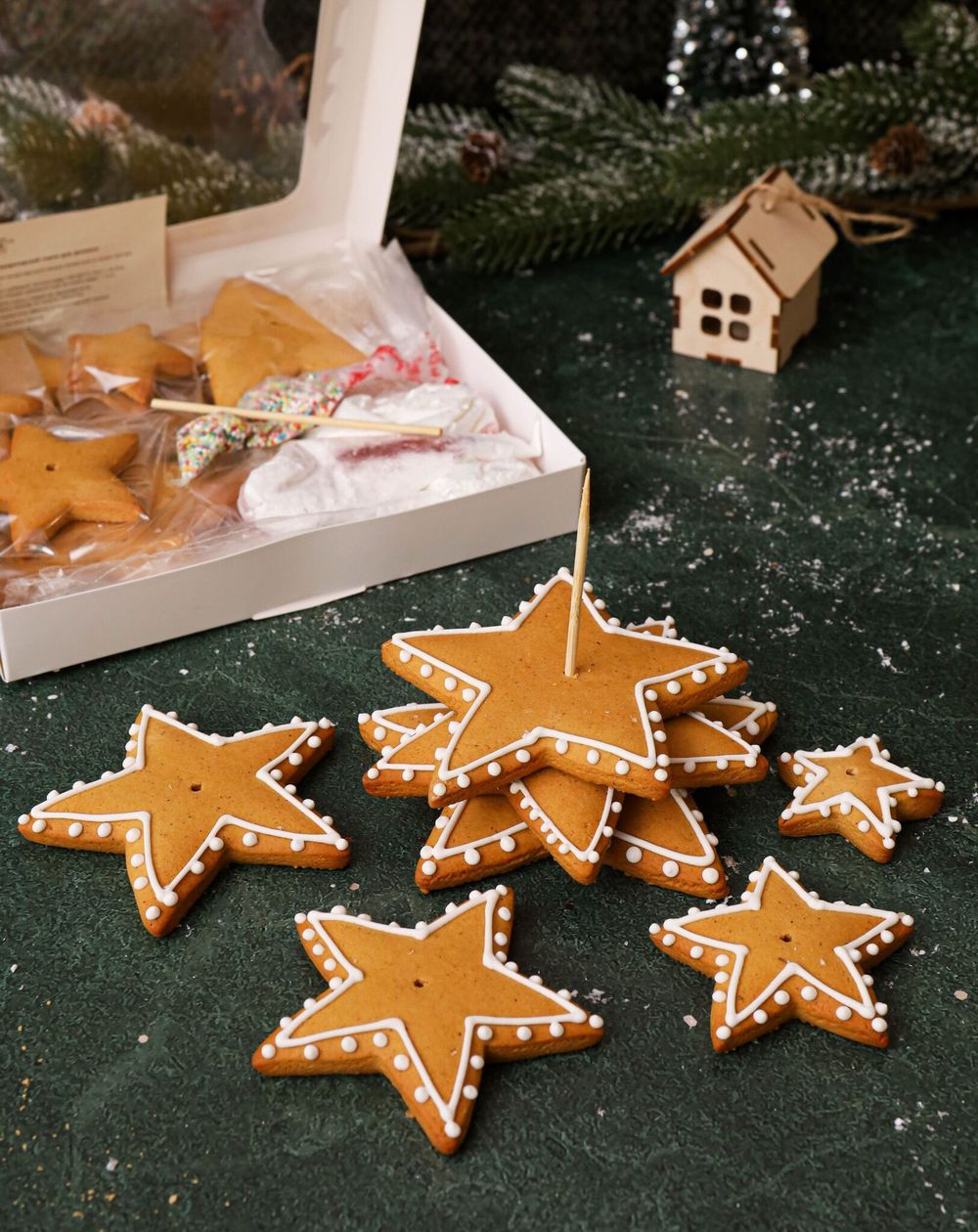 Имбирные пряники "Человечки" - 4 шт.