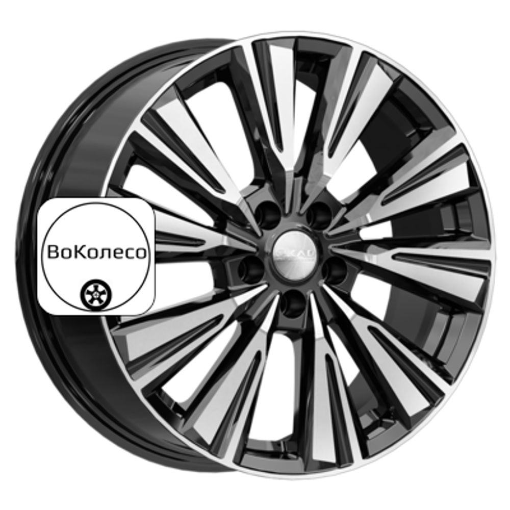 7,5x18/5x114,3 ET35 D60,1 Линней (КЛ383) Алмаз СКАД