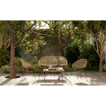 Стул vetle round, ротанг