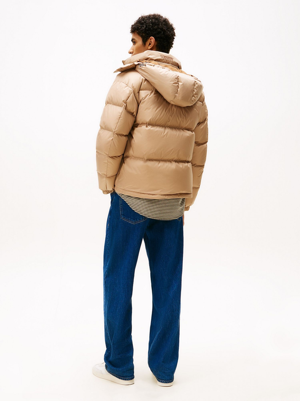 Пуховик Tommy Jeans Alaska Ripstop Coastal Taupe