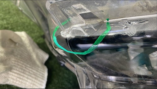 Фара левая Hyundai Santa Fe 4 TM (2018-2021) LED (В пленке)