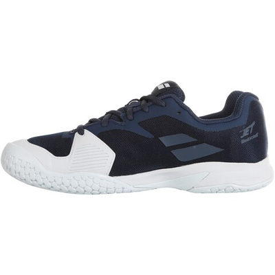 детские Кроссовки теннисные Babolat Jet All Court Junior - white/pureed pumpkin