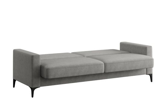 Диван-кровать Модель 047, Вивальди 7, Геометрия 69, велюр, прямой, книжка, венге