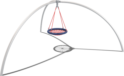 Качели Адажио (красно-синее гнездо)