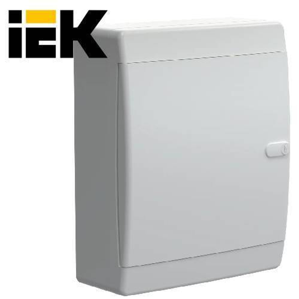 UNION Compact Корпус пластиковый ЩРН-П-18 IP41 белая дверь IEK