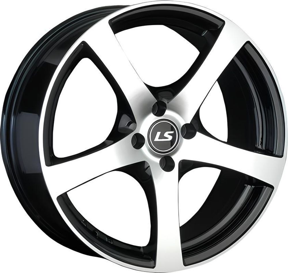 LS Wheels LS357 7x17 4x98 ET 28 Dia 58.6 (BKF)