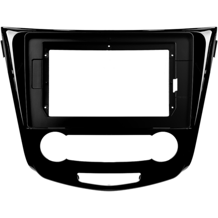 Комплект рамки с разъёмами 10" Nissan Qashqai 2013-2022 кондиционер - Car-Smart 7015CON