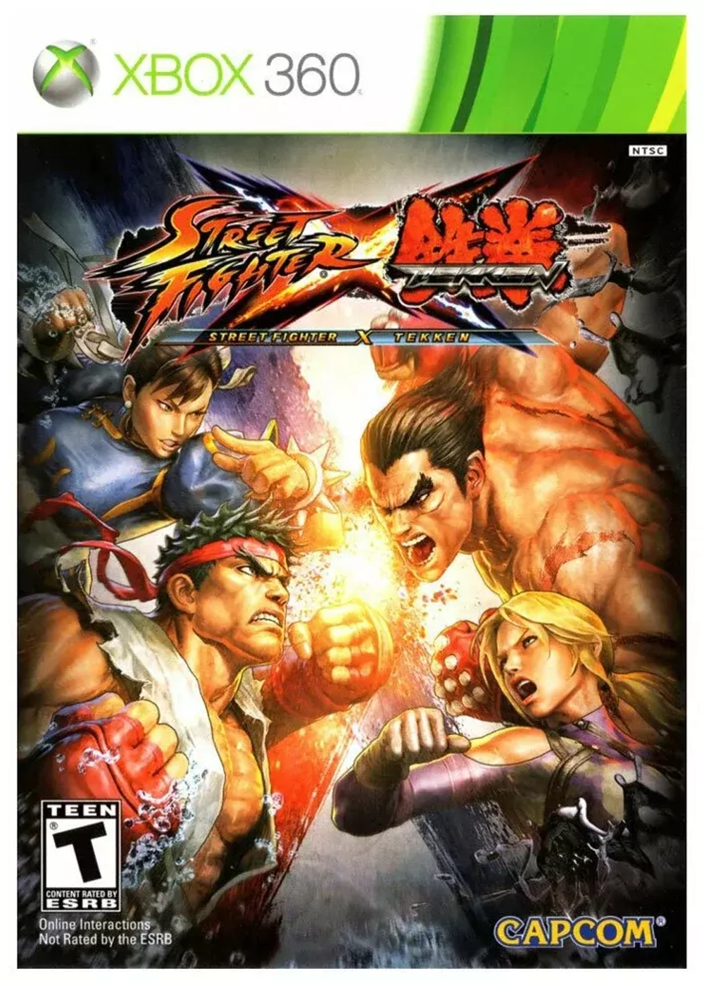 STREET FIGHTER X TEKKEN Xbox 360 Б\У