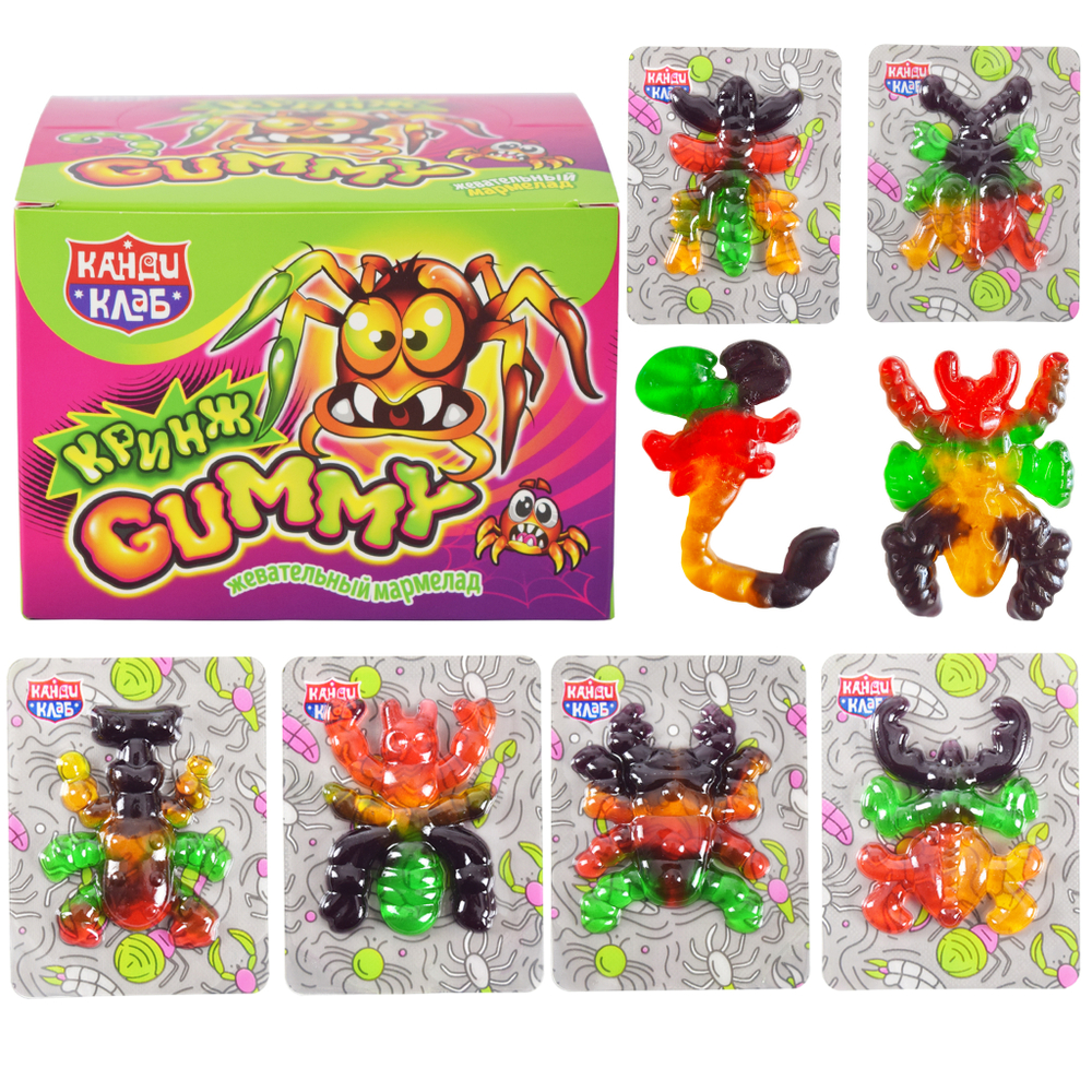 Жевательный мармелад "Кринж Gummy" 12гр*30шт*12бл