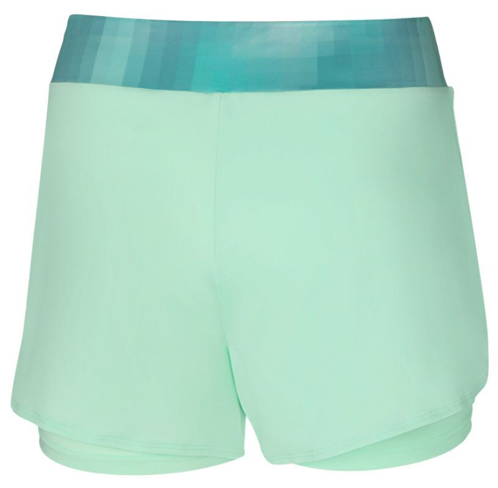 Женские Шорты теннисные Mizuno Flex - Мятный