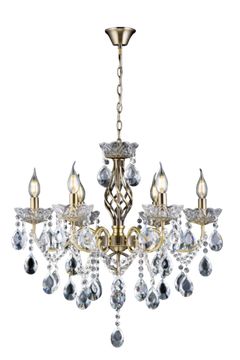 2313/6C CR (1) Люстра (RL)