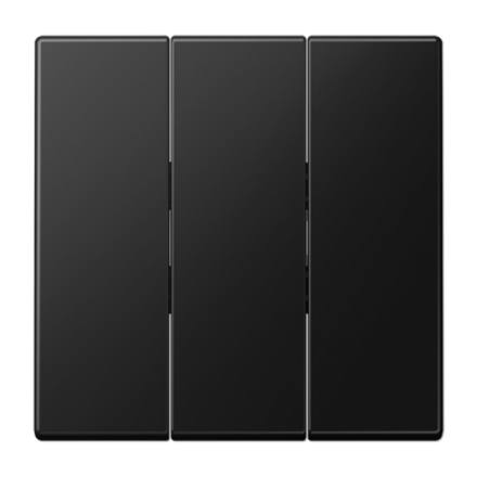 JUNG LS 990 Черный матовый Клавиша 3-ая, арт.LS993BFSWM