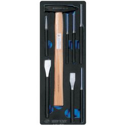 KING TONY (934-235MRV) Набор инструментов "EFFORT" в красной тележке, 235 предметов