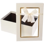 Коробка подарочная «Нежная душа» 23*16*9.5 см, Молочный