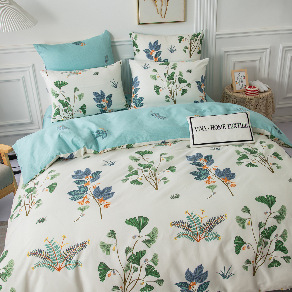 Комплект постельного белья Люкс Сатин 100% хлопок на резинке AR274