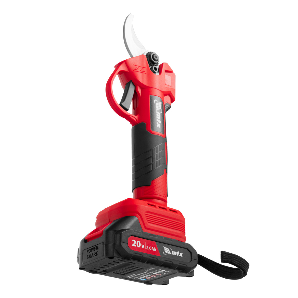 Секатор аккумуляторный, бесщет., BP-25, Li-Ion, 20 В // MTX