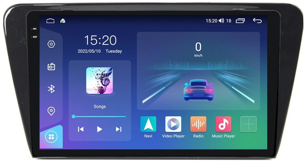 Магнитола для Skoda Octavia A7 2013-2020 - Parafar PF993LUX1U2K на Android 13, QLED+2K, ТОП процессор, 8Гб+128Гб, CarPlay, 4G SIM-слот
