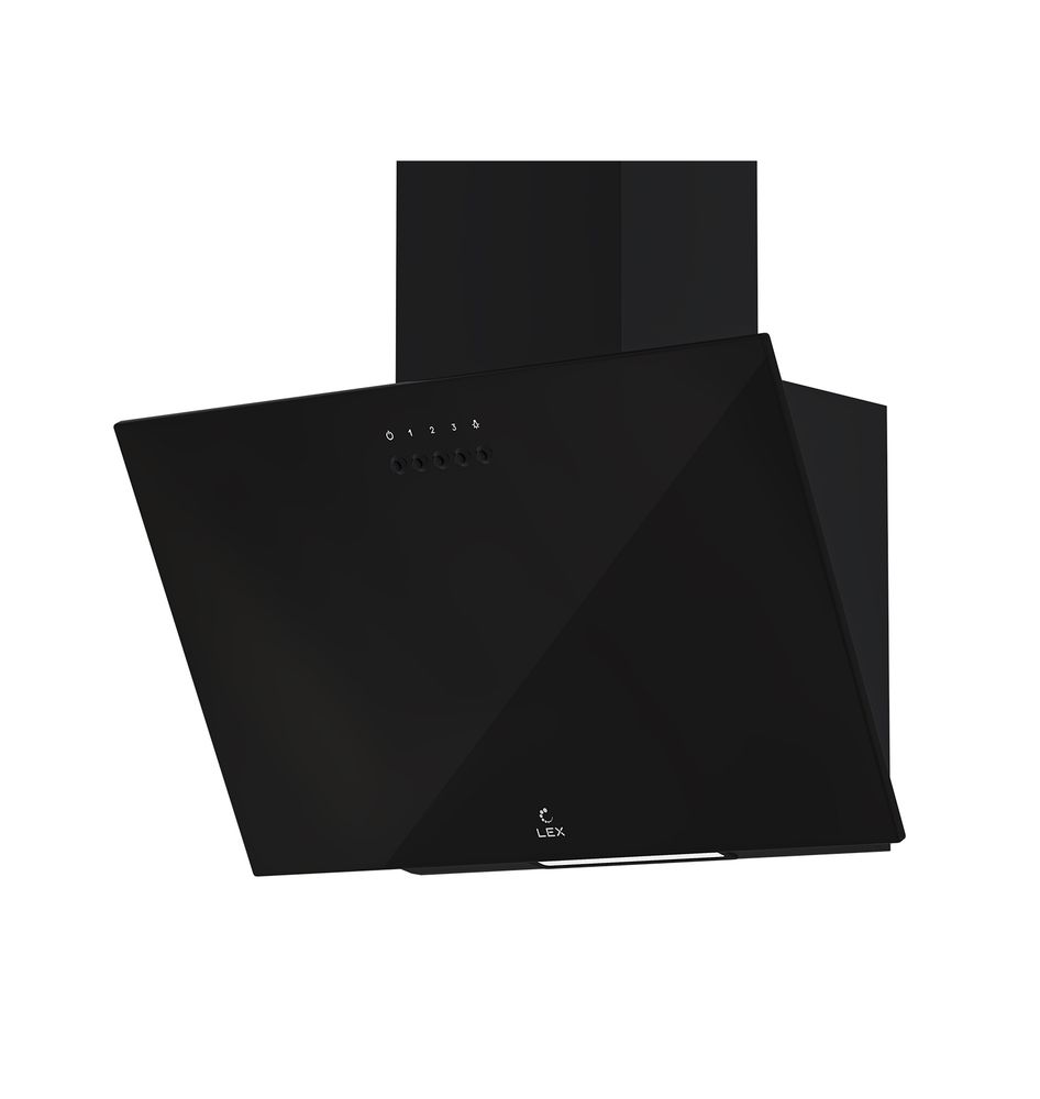 Lex Moza 600 BLACK Вытяжка кухонная