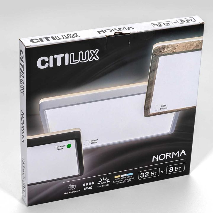 Потолочный светодиодный светильник Citilux Norma CL748K301