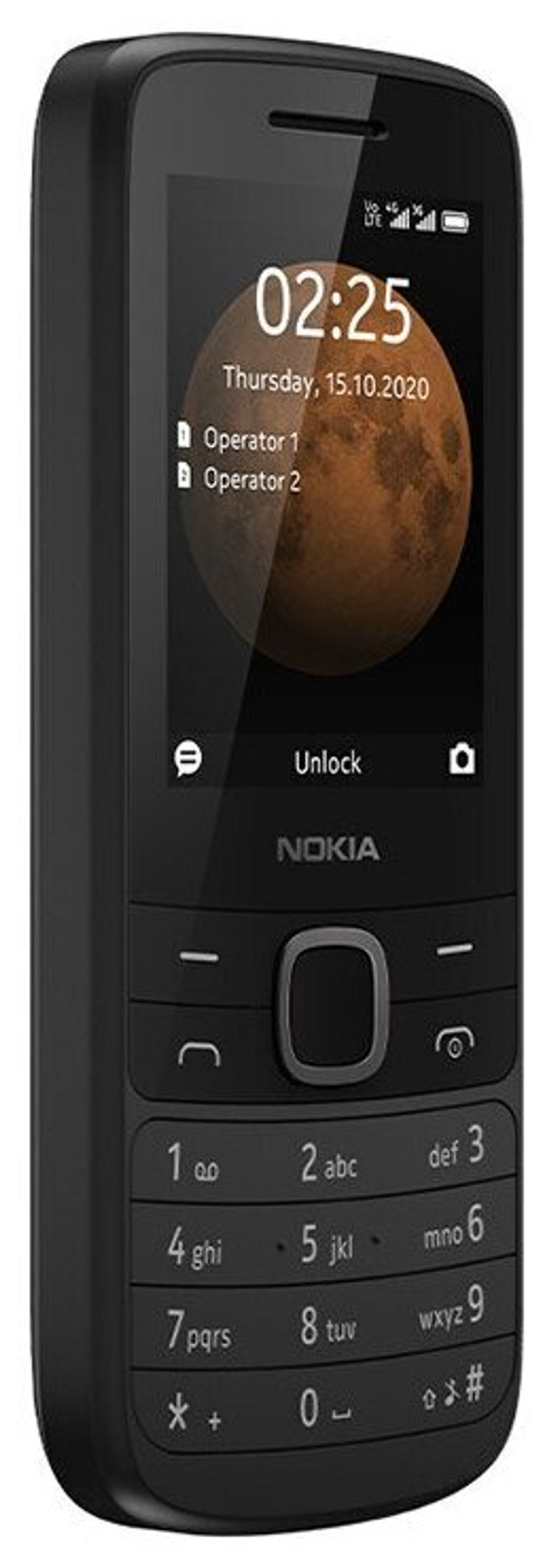 Сотовый телефон Nokia 225 4G Dual Sim (TA-1276) Black