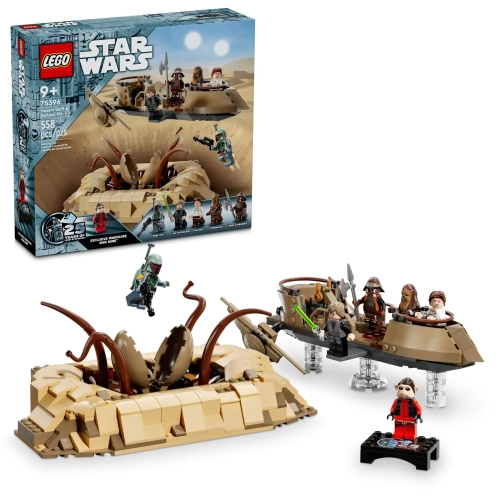 Конструктор LEGO Star Wars 75396 Пустынный Скиф и яма Сарлакка
