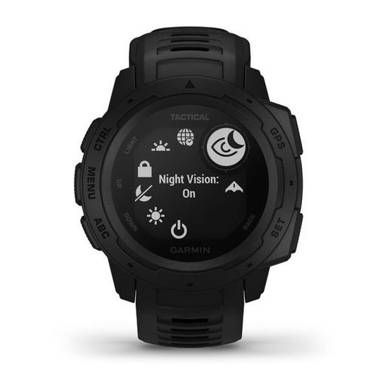 Ударопрочные тактические часы Garmin Instinct Tactical черный 010-02064-70