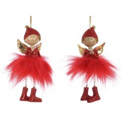 GAEM Украшение новогоднее "Ангелочек, L5 W4,5 H14 см, 2в.