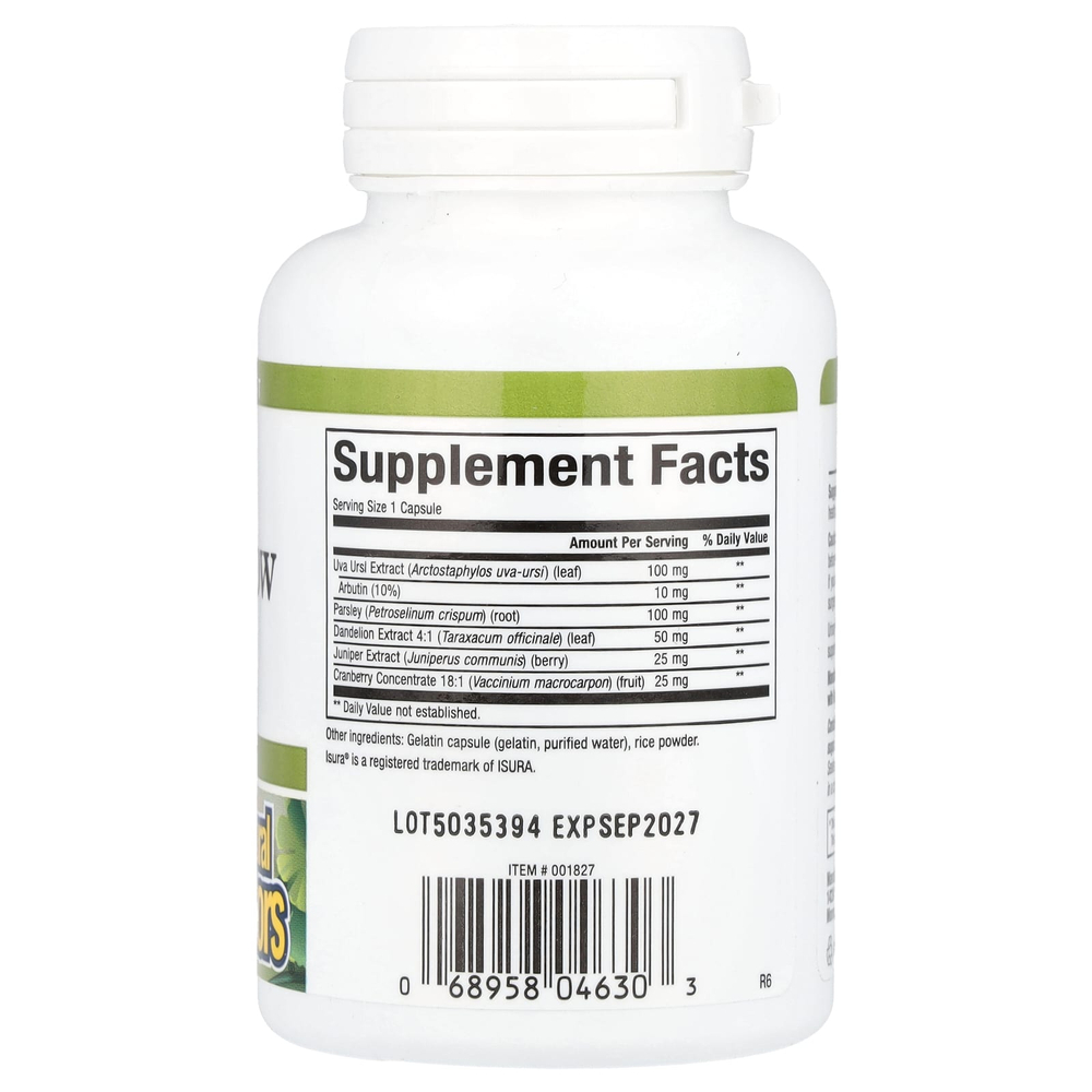 Natural Factors, средство для улучшения мочеотделения, 90 капсул