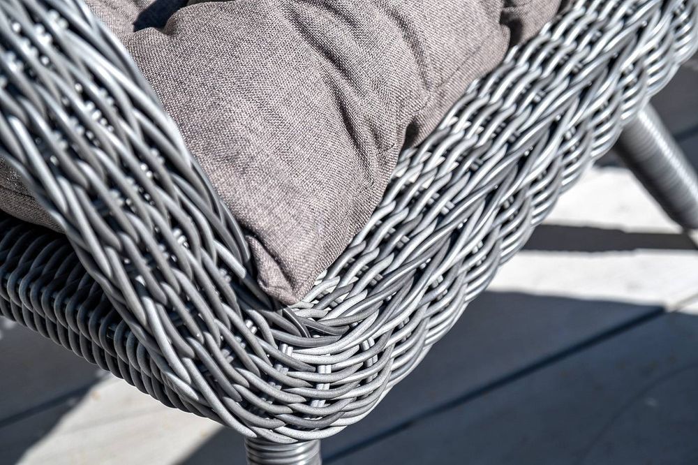 "Толедо" лаунж-зона из искусственного ротанга, цвет графит